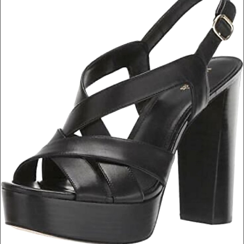 MICHAEL Michael Kors Black Divia Platform Sandal
